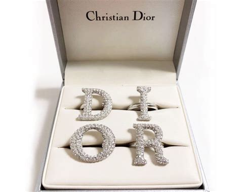 christian Dior ring set